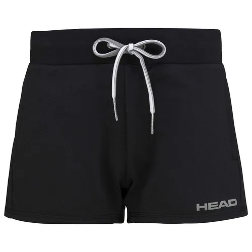 Head Tennishose Short Club Ann (elastischer Bund) kurz schwarz Damen, Größe: XL