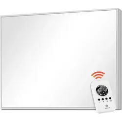 KESSER® Infrarotheizung mit Thermostat - Elektroheizung mit IP44 Spritzwasserschutz, 28 unterschiedliche Routineprogramme und Open Window Detection für effizientes Heizen - ideal für Altbauten!