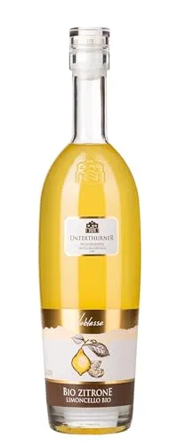 Unterthurner Noblesse Bio Zitrone Likör 0,5 Liter 28% Vol.