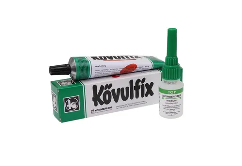 Langlauf Schuhbedarf Sekundenkleber Top2Glue Sekundenkleber 20gr. medium + 60gr. Kövulfix, (1-tlg)