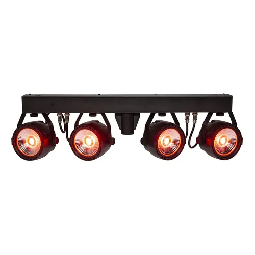lightmaXX CLS Nano COB - DJ Komplettsystem mit 4x 30W COB LEDs für homogene Lichtqualität, ideal für mobile Einsätze und Bühnen, DMX-gesteuert oder im Standalone-Betrieb.