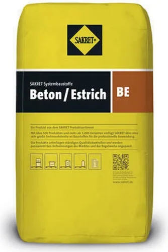 SAKRET Beton / Estrich BE 0-8 grob 30 kg von SAKRET