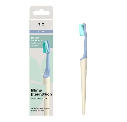 Tio Zahnbürste Zahnbürste medium - sortiert Blau, Grün