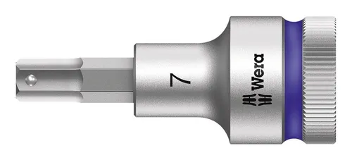Wera 8740 C HF 05003823001 Innen-Sechskant Steckschlüssel-Bit-Einsatz 7 mm 1/2