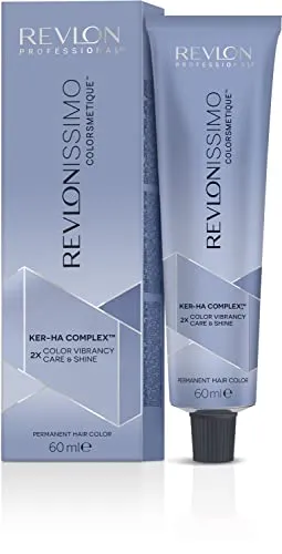 REVLON PROFESSIONAL Revlonissimo Colorsmetique High Coverage Permanent Hair Color - HC 6.12 (60 ml)