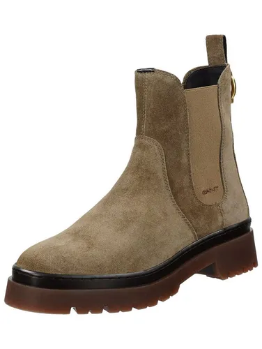 GANT FOOTWEAR Damen ALIGREY Chelsea-Stiefel, Desert Brown, 37 EU - Wanderschuhe mit herausnehmbarer Innensohle für optimalen Komfort und individuelle Anpassung.