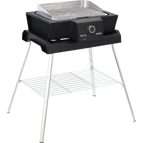 Severin PG 8119 SEVO GS Elektrogrill – Schwarz mit 3000 Watt
