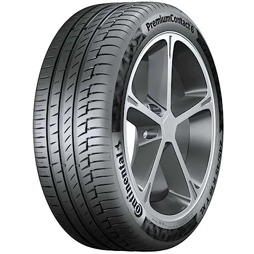 PremiumContact 6 EV - Hochleistungsreifen - Autoreifen mit exzellentem Nassbremsverhalten und verbesserter Laufleistung um 15% dank sicherheits-optimierter Silika-Mischung und handling-optimiertem Profildesign.