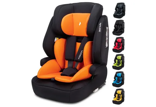 Osann Autokindersitz Jazzi Isofix - sicherer Begleiter von 15 Monaten bis 12 Jahren - Kindersitz 9-36 kg, mitwachsendes Design, Isofix-Installation für optimale Sicherheit und Komfort über Jahre hinweg