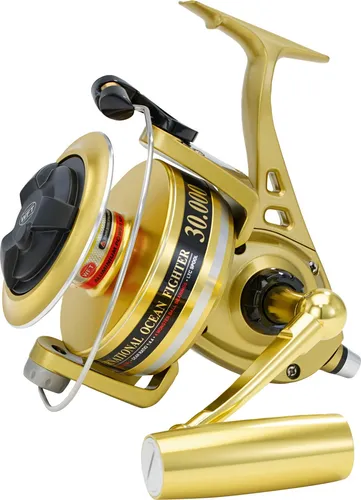 WFT International Ocean Fighter 30000 - Hochleistungs-Angelrolle mit einer Übersetzung von 4,4:1, ideal für das Angeln in tiefen Gewässern und für große Fänge.