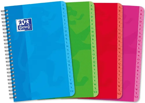 Oxford Registerbuch A-Z kariert 90 x 140 mm