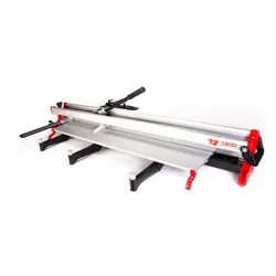 Rubi TZ 1300 - Hochleistungs-Fliesenschneider mit 130 cm Schnittlänge - Fliesenschneidmaschinen, innovativer manueller Fliesenschneider mit 1500 kg Brechkraft für saubere Schnitte und einfache Handhabung, ideal für Großformate.