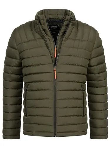Produktbild Indicode Herren INNash Steppjacke | Leichte Winterjacke für Männer in Army, XXL