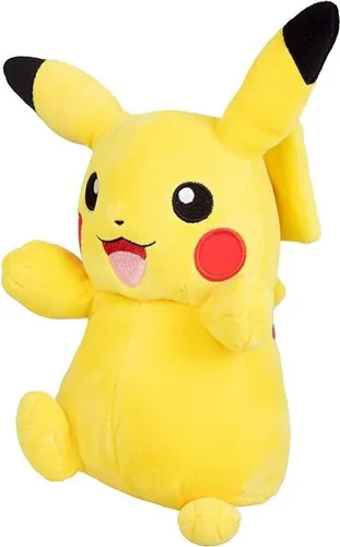 POK - 20 cm Plüsch - Pikachu #7 - Kuscheltiere: Superweicher und kuscheliger 20 cm großer Pikachu-Plüsch, ideal für Pokémon-Fans jeden Alters und perfekt zum Mitnehmen!