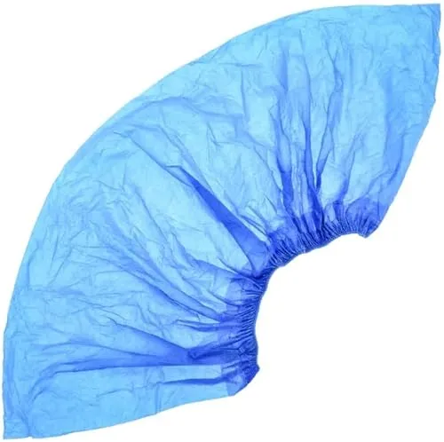 GOOD STUFF Einweg-Überschuhe aus Polyethylen – Packung mit 10 Stück (5 Paar) – Einheitsgröße – effektiver Schutz für Schuhe und Oberflächen, blau, Einheitsgröße