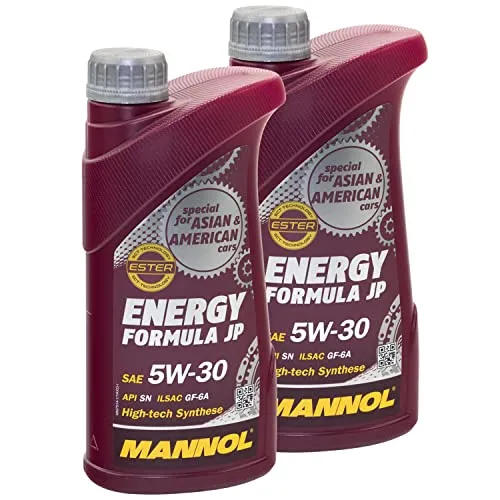 Motoröl Motor Öl MANNOL 5W30 Energy Formula JP API SN 2 X 1 Liter