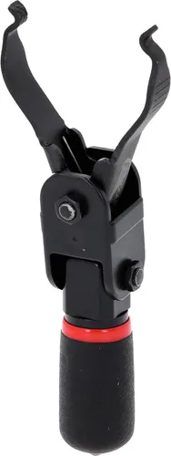 KS-Tools 115.0909 Entriegelungswerkzeug mit schwenkbarem Kopf - Adapter für Schnellkupplungen, ermöglicht müheloses Entriegeln dank schwenkbarem Kopf für optimale Handhabung.