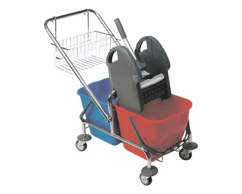 MEIKO Rollwagen Doppeleimer mit Presse von MEIKO