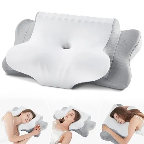 FAIORD Nackenkissen – Ergonomisches Kopfkissen aus Memory Foam