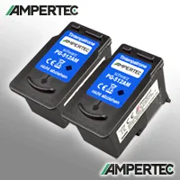Ampertec Tinten für Canon PG-512 Doppelpack schwarz