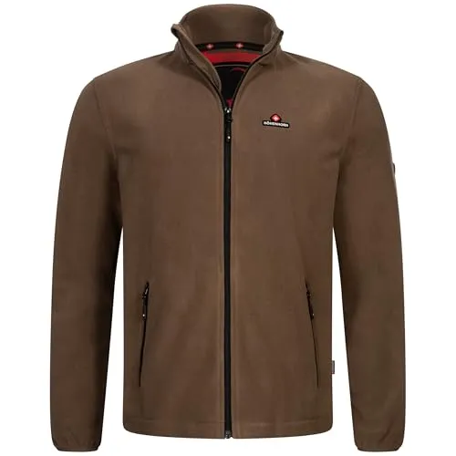 Höhenhorn Badus Herren Fleece Jacke Braun Gr. S