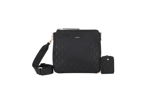 Joop! Collana Tessuto Jasmina Umhängetasche 27 cm schwarz - Elegante Umhängetasche aus hochwertigem Textil, ideal für den Alltag und besondere Anlässe. Stilvolles Design in Schwarz für jeden Look.