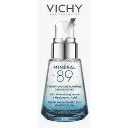 Vichy Mineral 89 Elixier 30 ml - Tagespflege mit 89 % vulkanischem Wasser und Hyaluronsäure, spendet sofortige Feuchtigkeit und stärkt die Hautschutzbarriere für einen natürlichen Glow.
