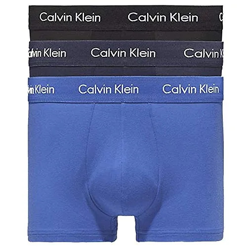 CK HIPSTER 3 PACK Boxer, Gr. L - Multipacks: Hochwertige Boxer im 3er Pack in blautönen, bieten perfekten Komfort und Stil für jeden Tag.