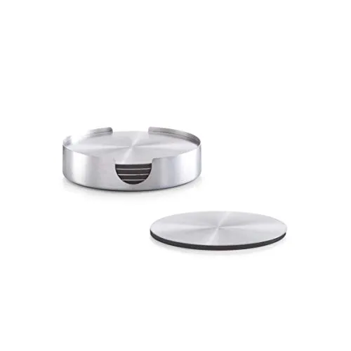 Glasuntersetzer & Bierdeckel Silber von Zeller Present