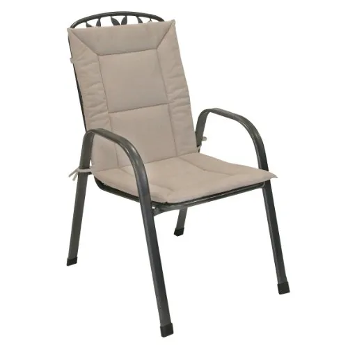 Greemotion Niedriglehnerauflage Alcastyle, Beige, ca. 102 x 47 x 4 cm