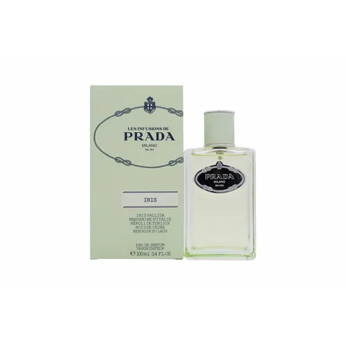 Prada Les Infusions: Infusion Iris Eau de Parfum Unisex 100 ml - Damendüfte, luxuriöser blumiger Duft mit holzigen Noten, ideal für unvergessliche Auftritte in jeder Gesellschaft.