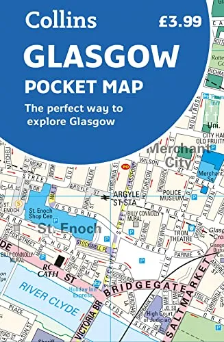 Produktbild Glasgow Pocket Map: The perfect way to explore Glasgow