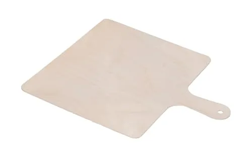 Große Holz-Pizzaschaufel 35 cm x 29 cm für Pizza und Flammkuchen