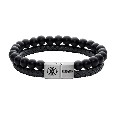 Armband Onyx Silber 22 cm