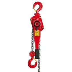 Delta Rot Premium Hebelzug mit Überlastschutz Tragkraft 3,2t Länge 1,5m
