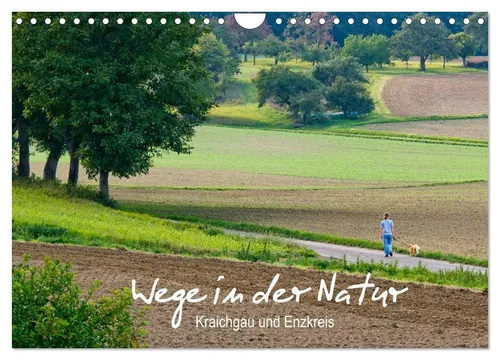 Harald Spies | Wege in der Natur - Kraichgau und Enzkreis (Wandkalender 2026) - Entdecken Sie die Schönheit der Natur im Kraichgau! Dieser hochwertige Wandkalender bietet beeindruckende Fotografien und ist ideal als Geschenk oder zur Verschönerung Ihres Raumes.