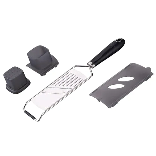 Stanley Rogers Premium Gemüsehobel – Breite Schneidfläche für optimales Hobeln von Gemüse & Mehr – Hochwertige Edelstahlklingen ideal zum Hobeln von Gemüse wie Kartoffeln, Karotten, Gurken & Co