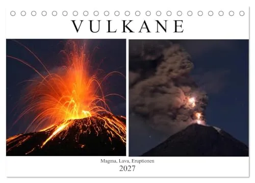 Kalender 2027 · Vulkane