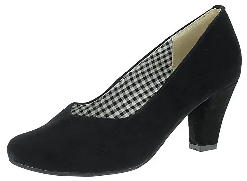 Hirschkogel Damen 3000507 Pumps, Schwarz (schwarz 002), 39 EU