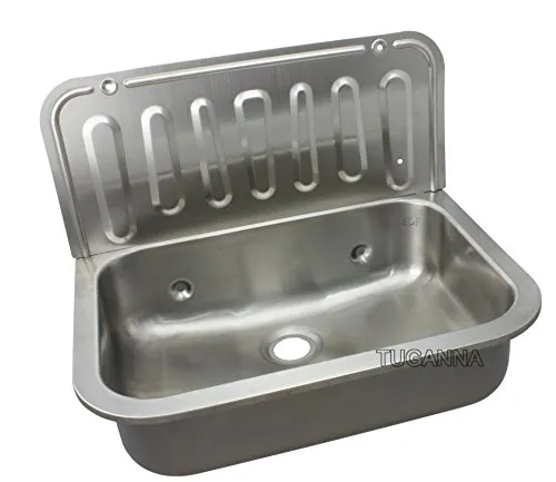 Tuganna Edelstahl Waschbecken 49,5 cm
