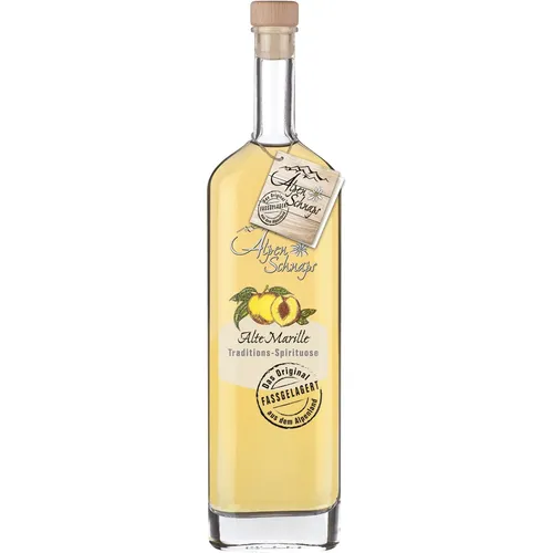 Alpenschnaps Alte Marille Fassgelagert 0,5 l