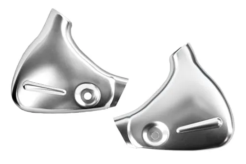 Set: Zierblech aus Aluminium, linke und rechte Seite, für Simson KR, KR50, SR1, SR2, SR2E, SR4-1