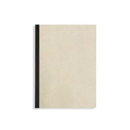 Matabooks, nachhaltige und vegane Notizbücher A6 aus Graspapier, Steifbroschur Dahara, 102 blanko Seiten, Natur, Handmade, Made in Germany (Easy)