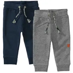 Jogginghose STACCATO für Jungen, Gr. 74 - Buntes Doppelpack - Baby-Hosen, aus 100% Baumwolle, pflegeleicht und bequem für aktive Kleinkinder, ideal für Spiel und Bewegung.
