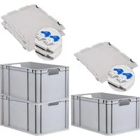 PROREGAL Eurobox NextGen Economy 65L mit Scharnierdeckel von Proregal