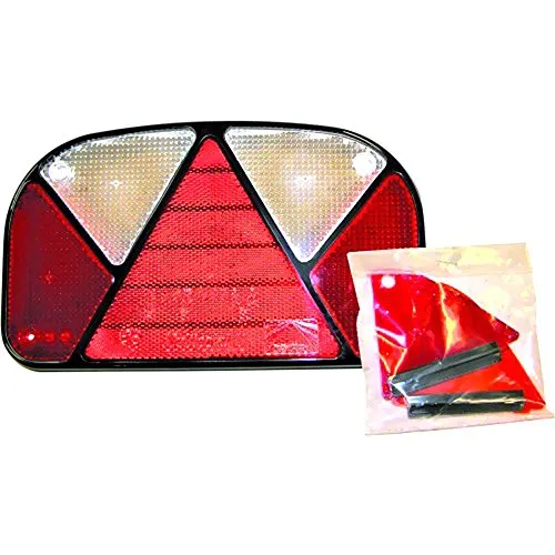 Aspöck Lichtscheibe Mehrfunktionsleuchte Multipoint II beidseitig Heck Anhänger