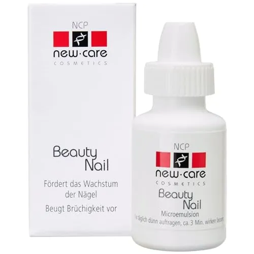 NCP new care Beauty Nail Wachstumslösung für Ebenmäßige und Gestärkte Nägel – 10 ml – Tiefenwirksames Nagelmittel zur Wachstumsunterstützung – Vegane Nagelpflege zur Vorbeugung von Brüchigkeit