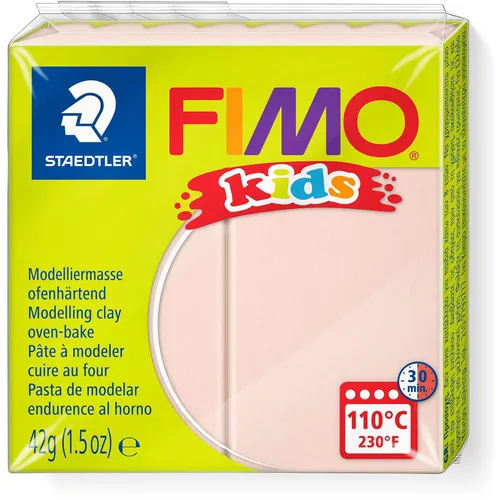 FIMO kids Modelliermasse, ofenhärtend, blassrosa, 42 g