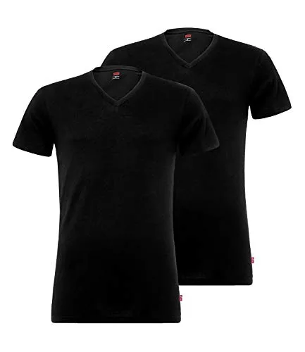 Produktbild Levi's® T-Shirt 2er-Pack mit Logobund in Schwarz M
