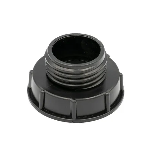 Stabilo Sanitär Regenwassertank IBC Adapter 75mm Feingewinde auf S60x6 Grobgewinde grau - Hochwertiger Adapter für Regenwassertanks, ermöglicht eine einfache Verbindung mit geprüfter Qualität. Ideal für den Einsatz in der Wassernutzung.